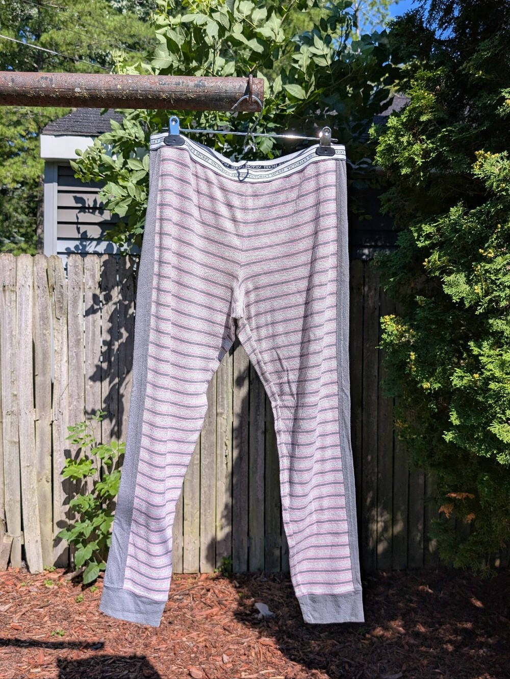 Victorias Secret Women's Striped Jogger Pajama Pants Size Large
